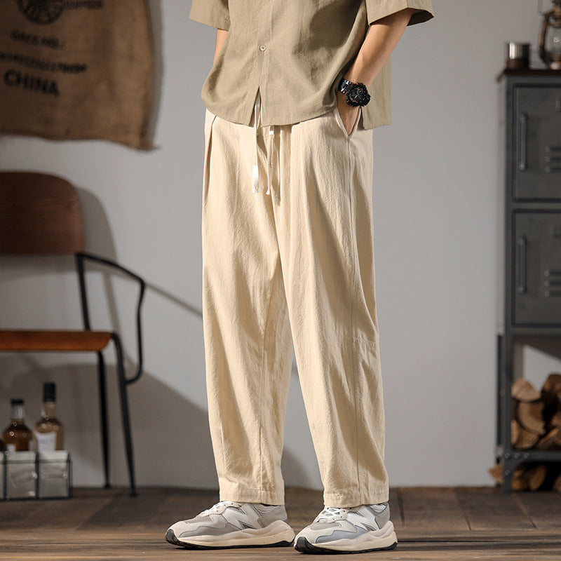 Pantalon large japonais homme