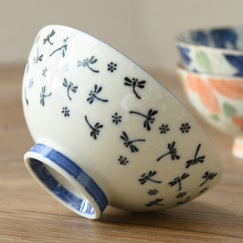 Bol à riz japonais en porcelaine