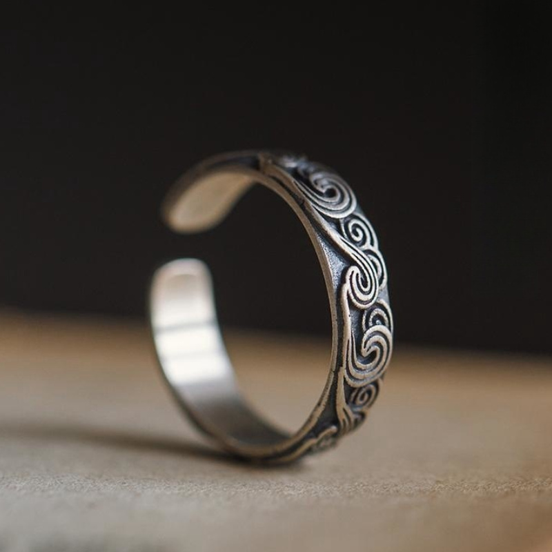 Bagues gravures japonaises