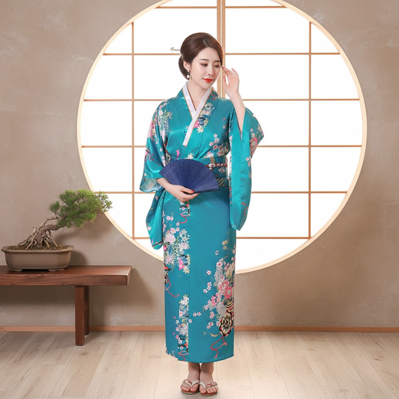 Kimono robe femme