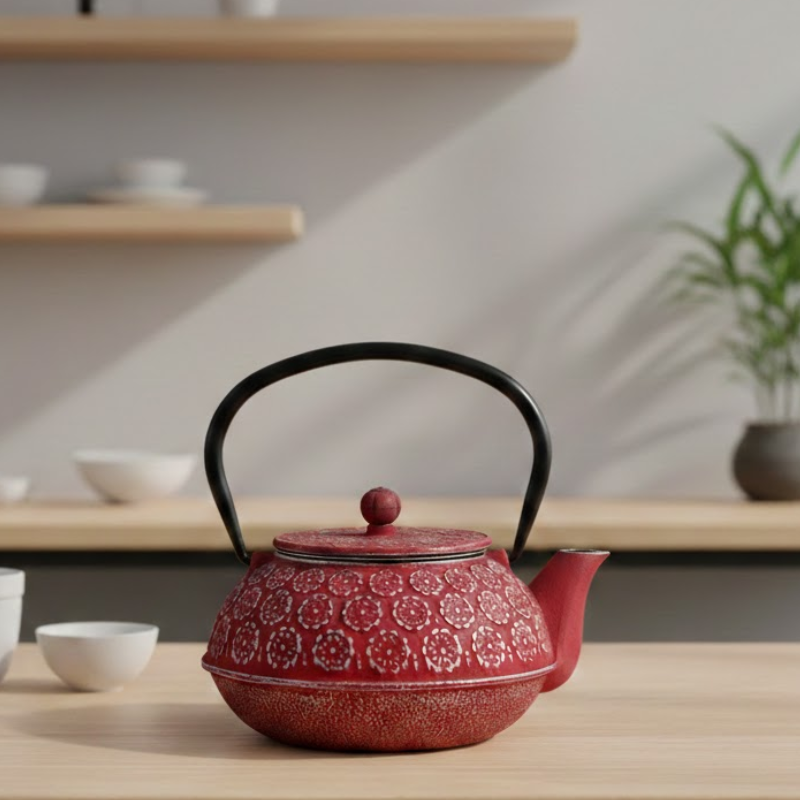 Théière en fonte japonaise traditionnelle