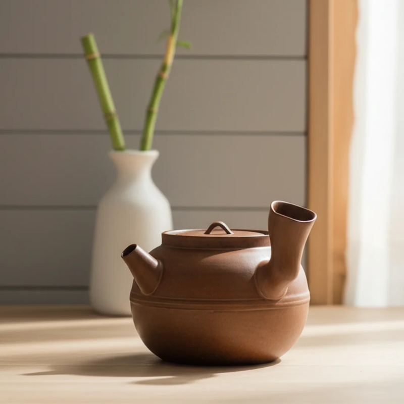 Théière japonaise anse laterale