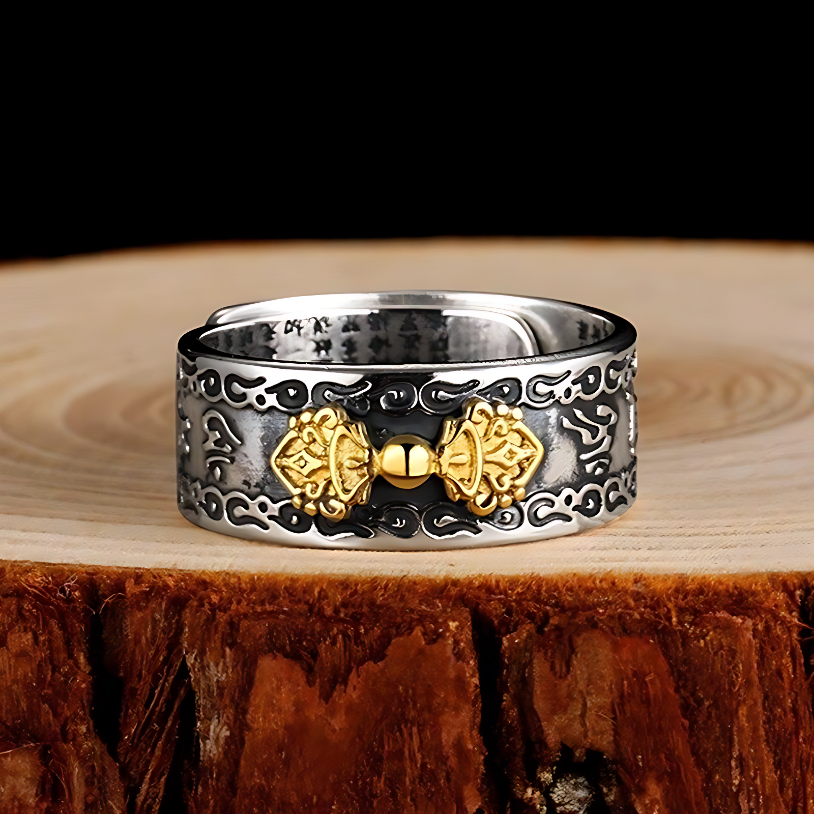 Bague Avec Gravure Intérieur - Kanji / Ressérable