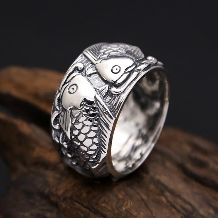 Bague Carpe Koi - 54