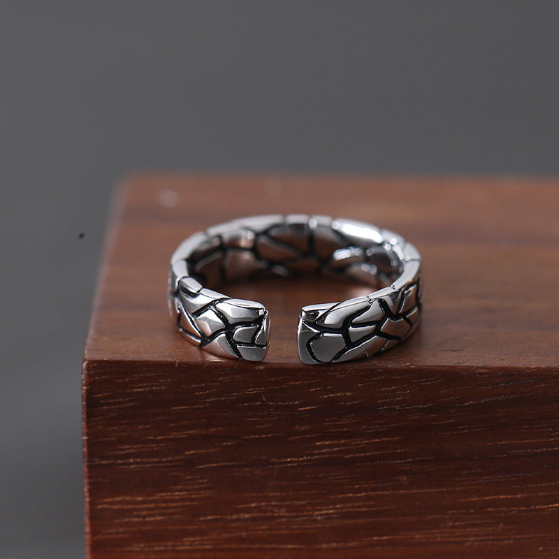 Bague Japonaise en Argent - redimensionnable