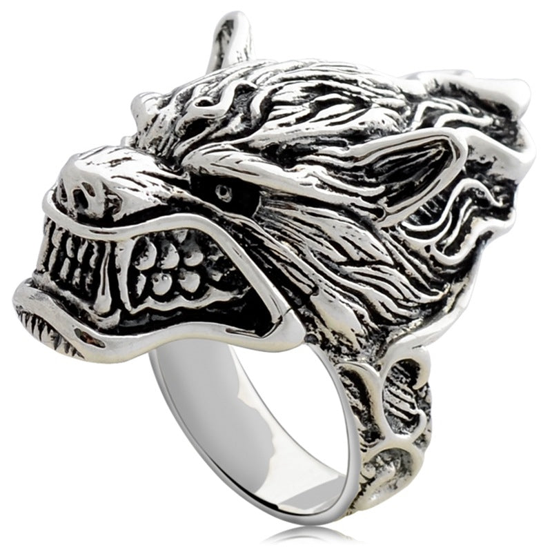 Bague Loup en Argent ’Matsue’