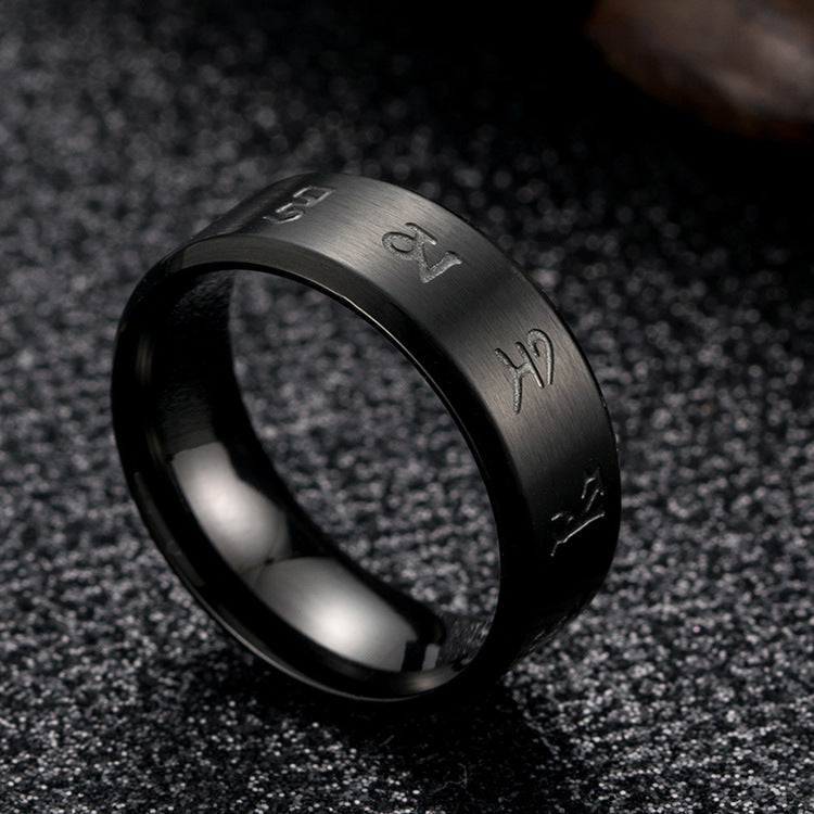 Bague Motif Japonais ’Mantra’ - 7