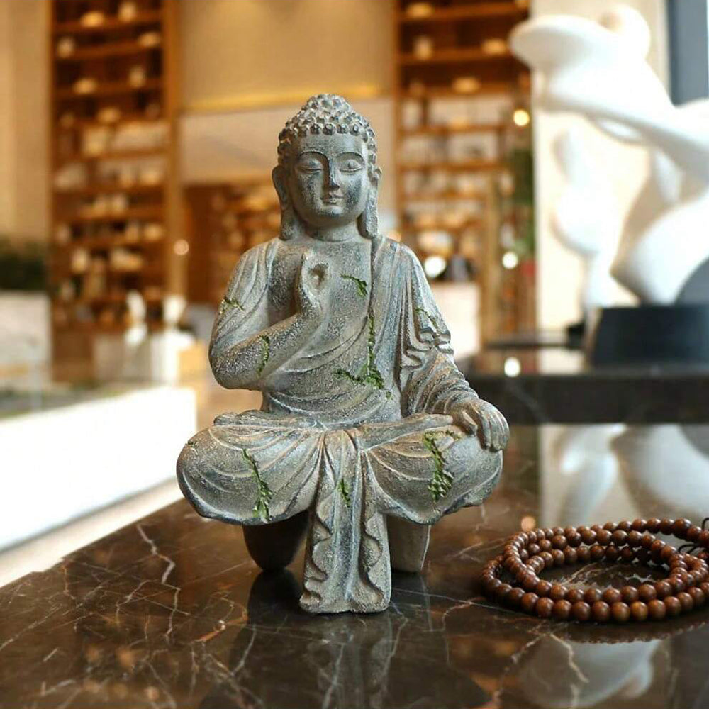 Bouddha japonais statue - 18 X 11 cm
