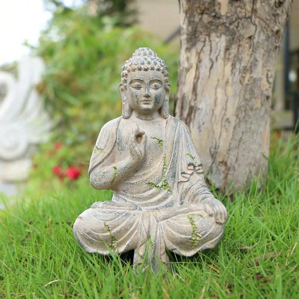 Bouddha japonais statue - 18 X 11 cm