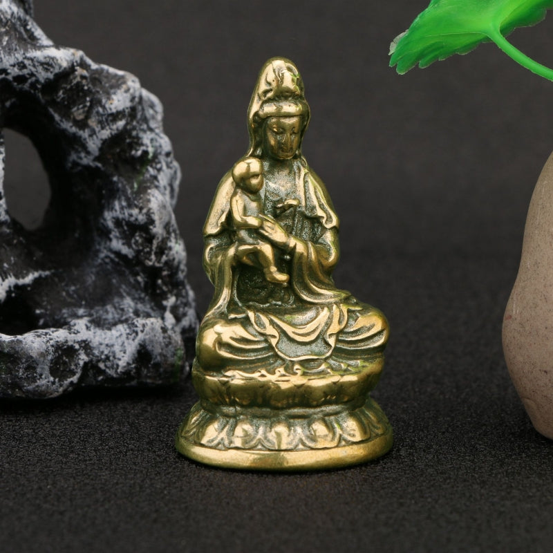 Déesse kannon japon statue