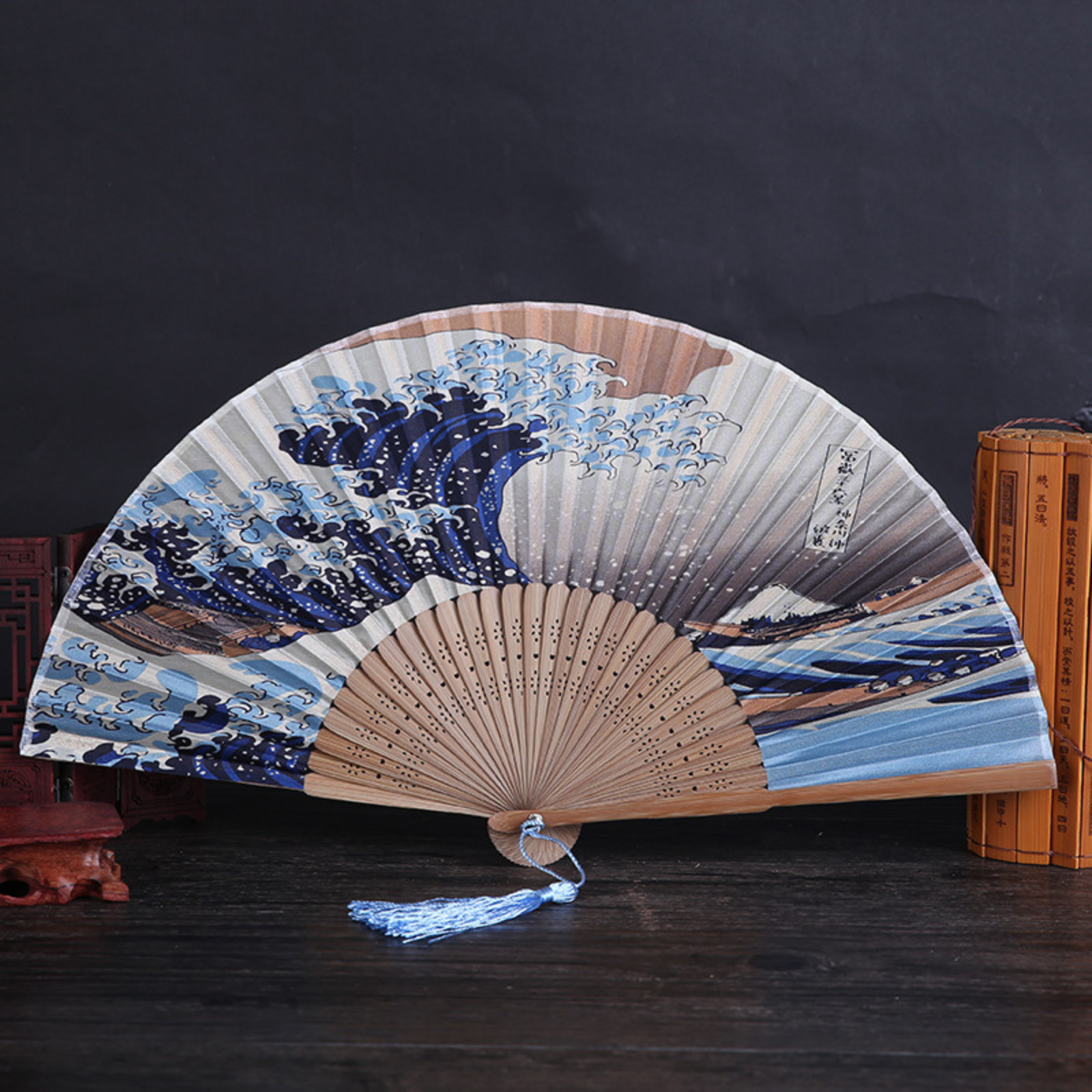 Éventail Japonais Bambou