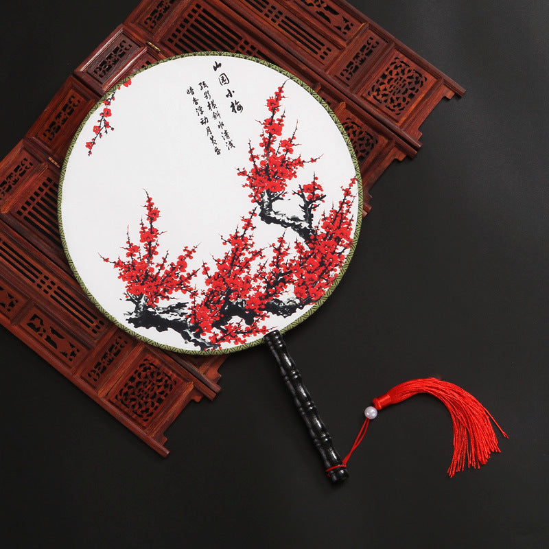 Éventail Japonais Rouge