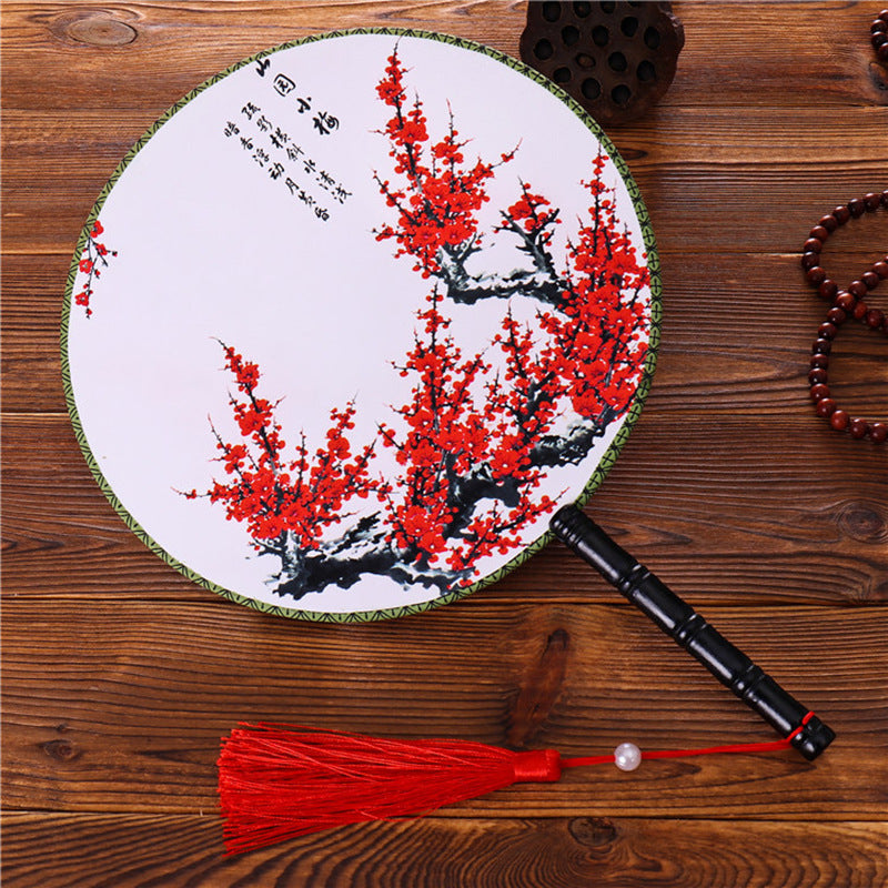 Éventail Japonais Rouge