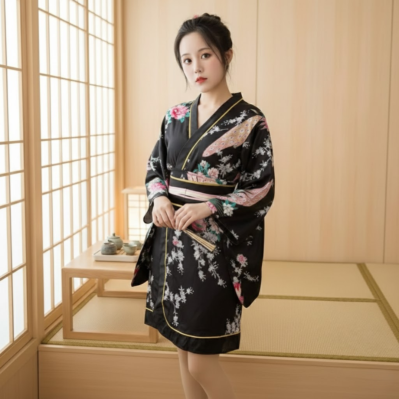 Kimono femme traditionnel