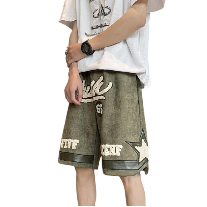 Streetwear graphic shorts
