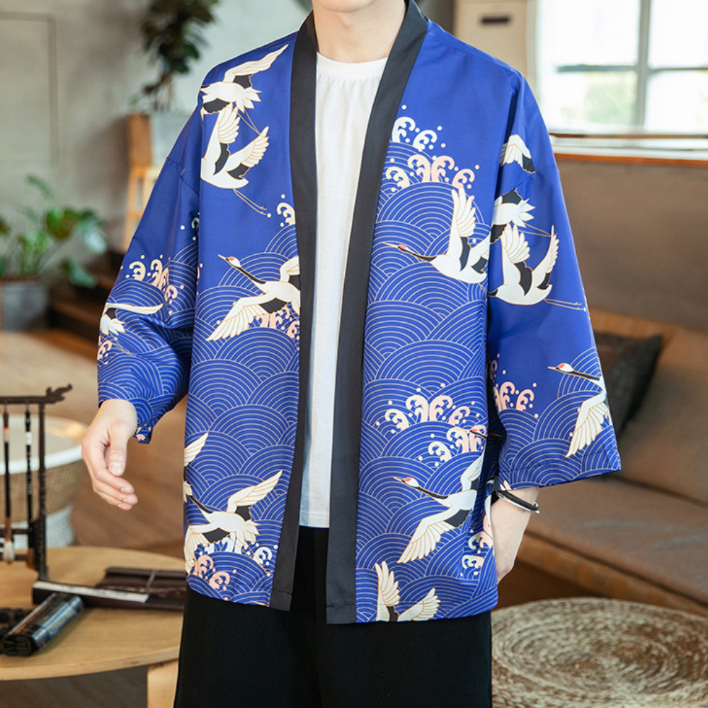 Japonais Kimono Homme ’Édition Kaïto’ - M