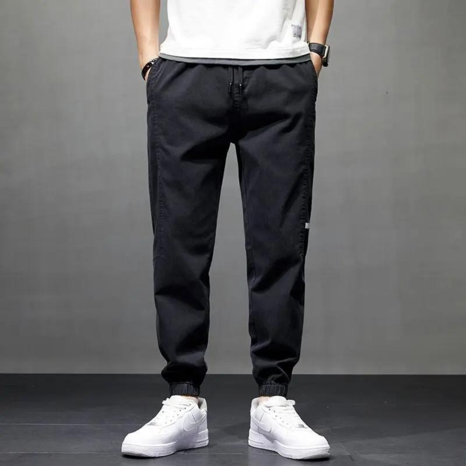 Jean Taille Élastique Homme