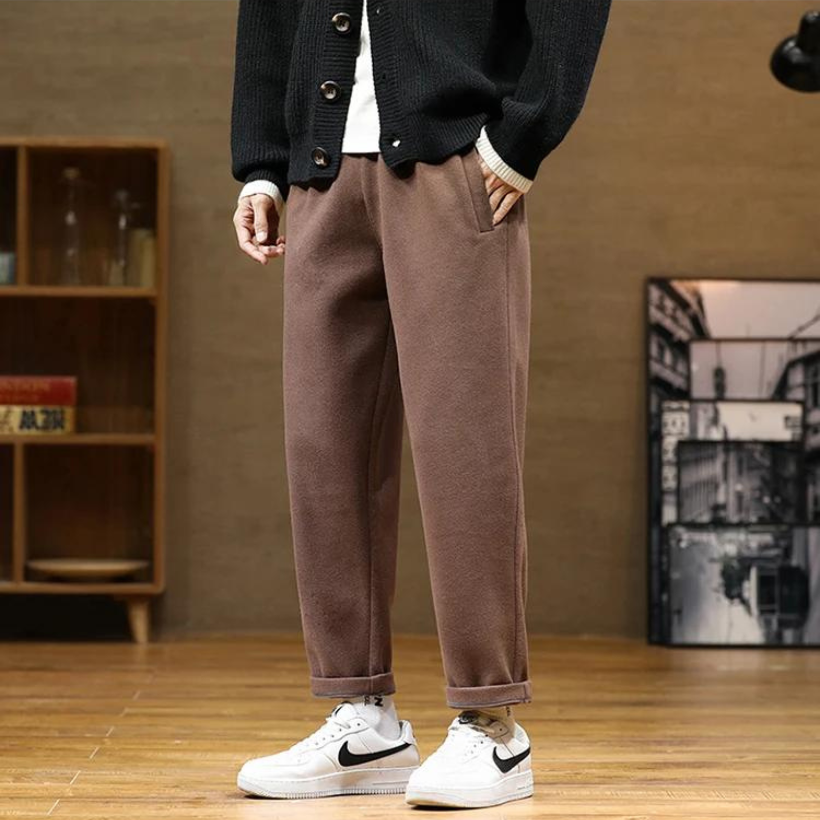 Jogging Confortable - Marron / M