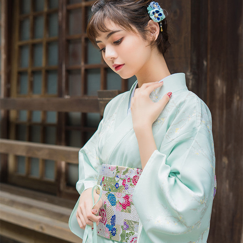 Kimono Femme Japonais Traditionnel - Taille unique
