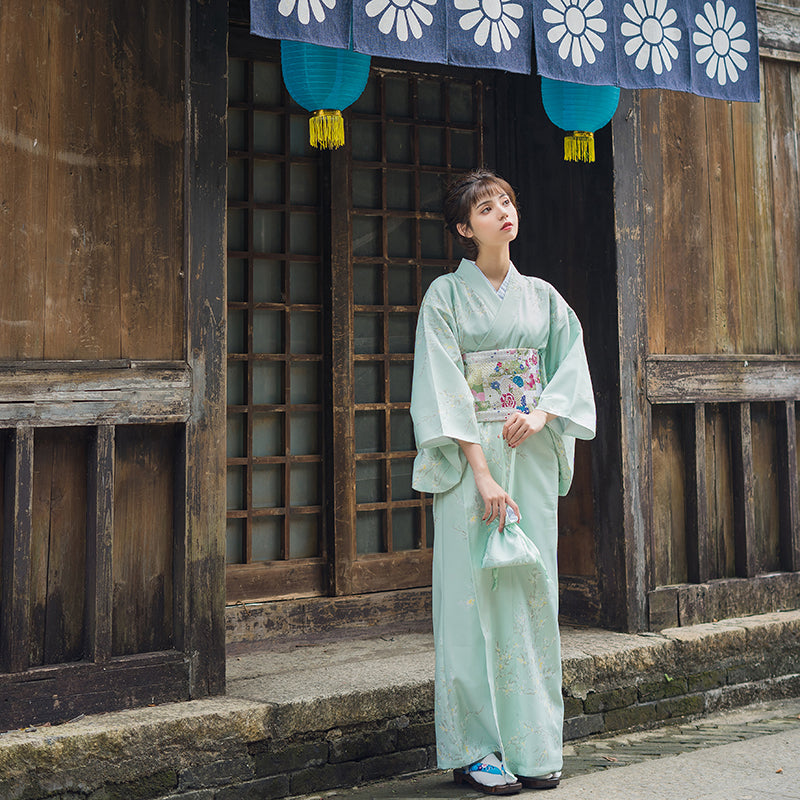 Kimono Femme Japonais Traditionnel - Taille unique