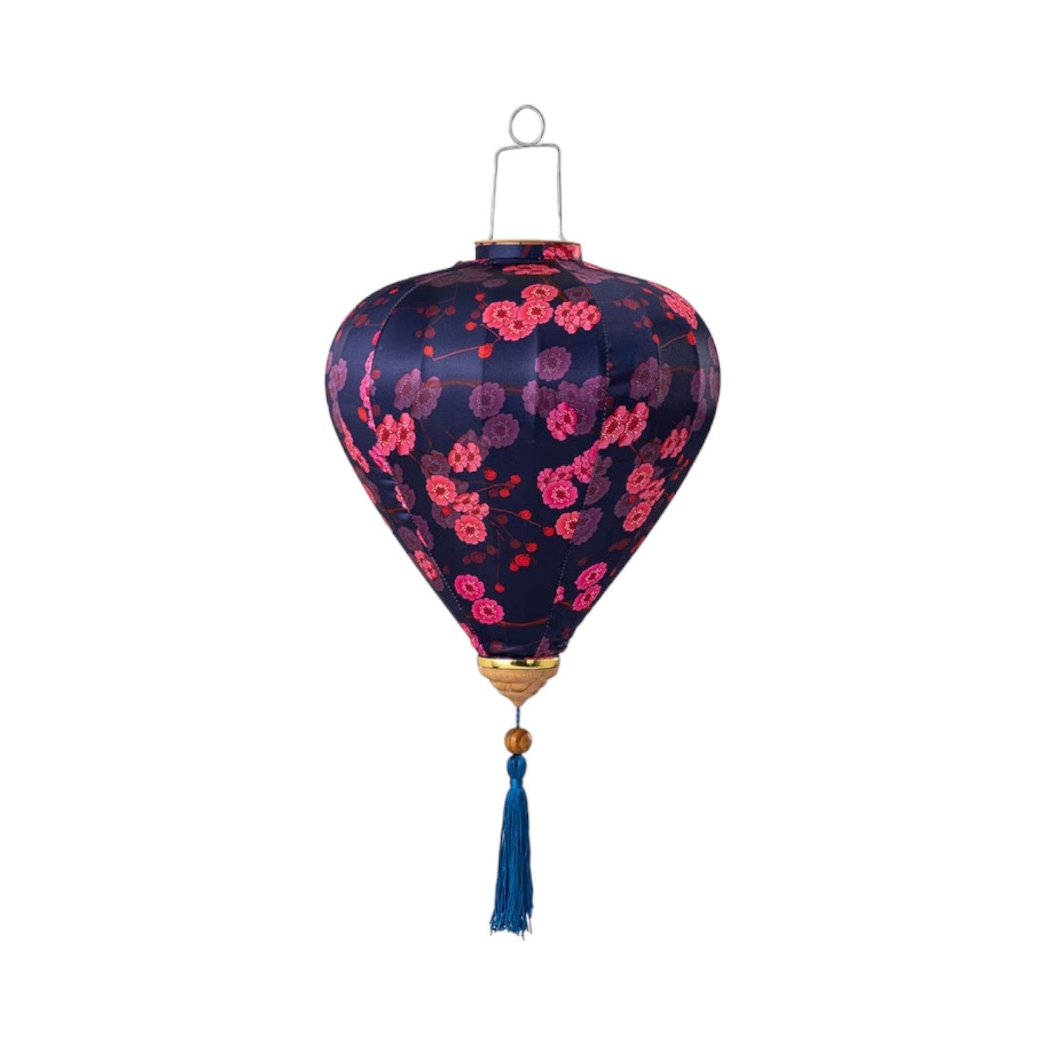 lanterne temple japonais - Violet / 12 pouces