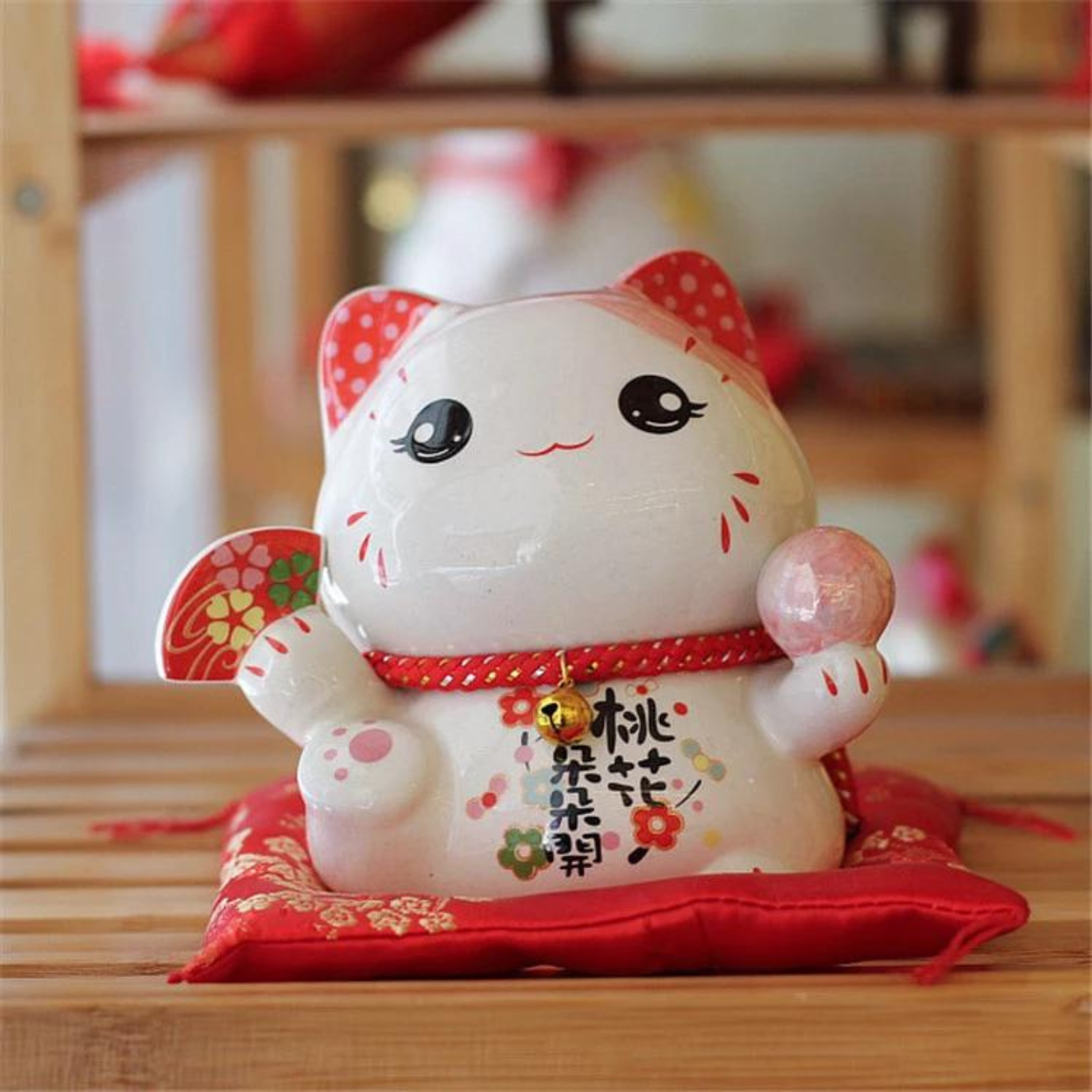 Maneki Neko Tirelire ’Amour’ - Eventail
