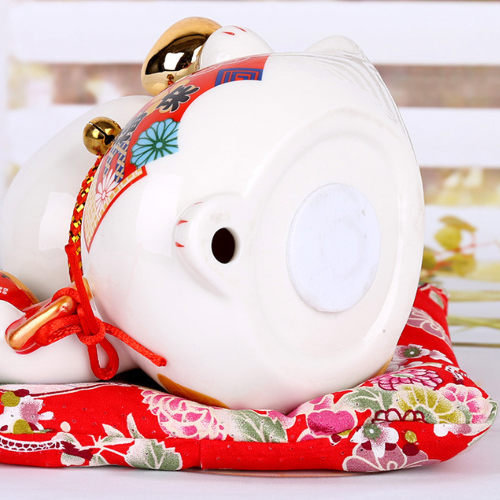 Maneki Neko Tirelire ’Hiragana Cat’ - 11 x cm