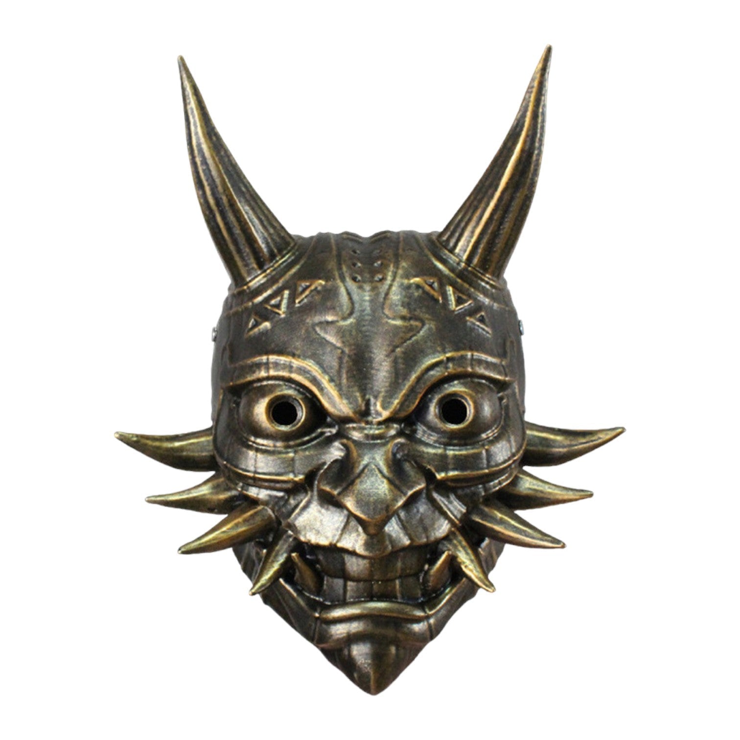 Masque Traditionnel Japonais ’Shiata’ - Or