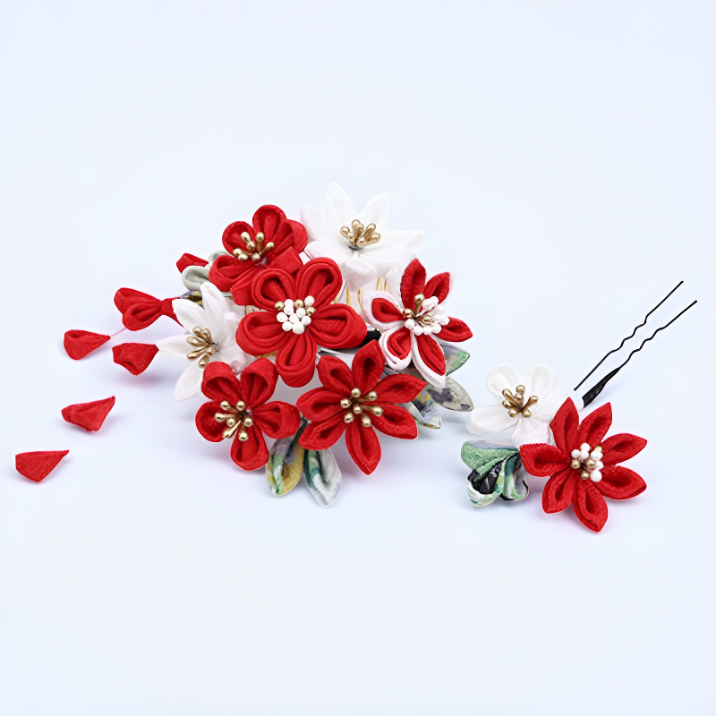 Fleur kanzashi