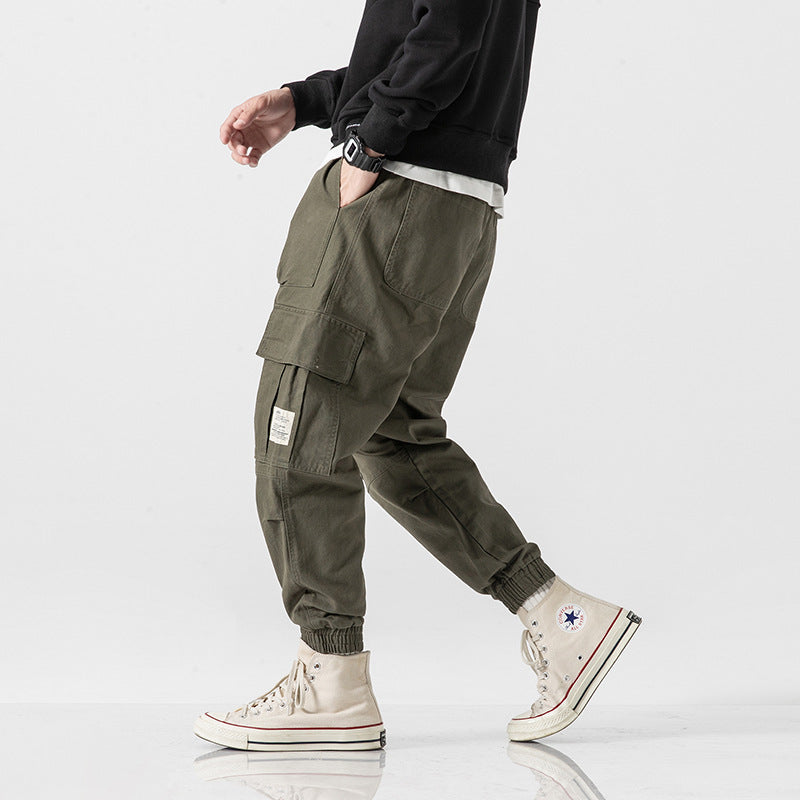 Pantalon Cargo Vert Kaki