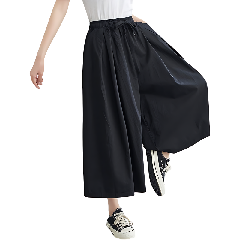 Pantalon large japonais femme
