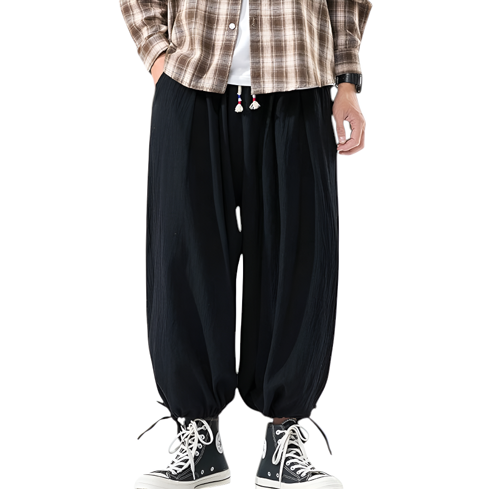 Pantalon bouffant japonais