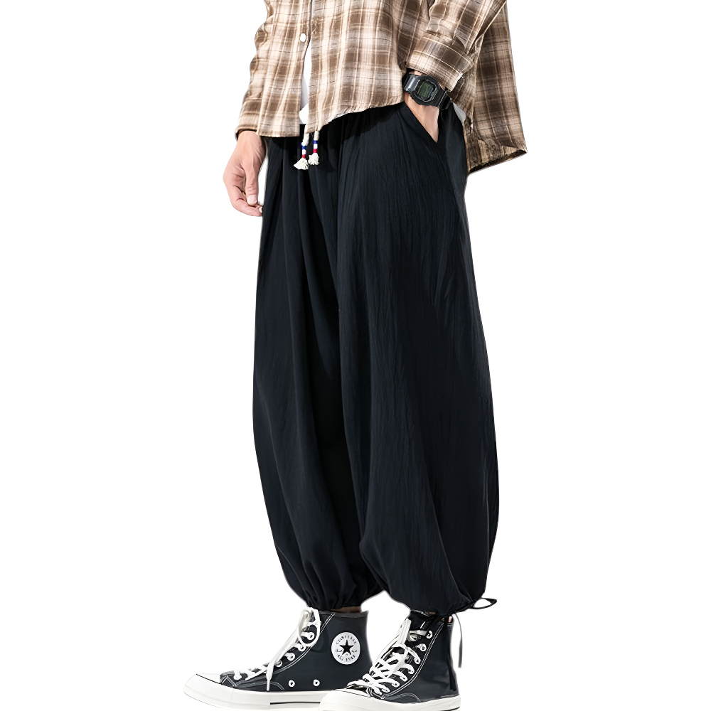 Pantalon bouffant japonais