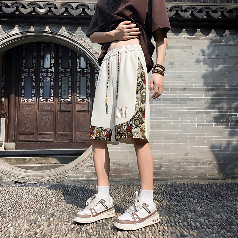 Short imprimé homme streetwear