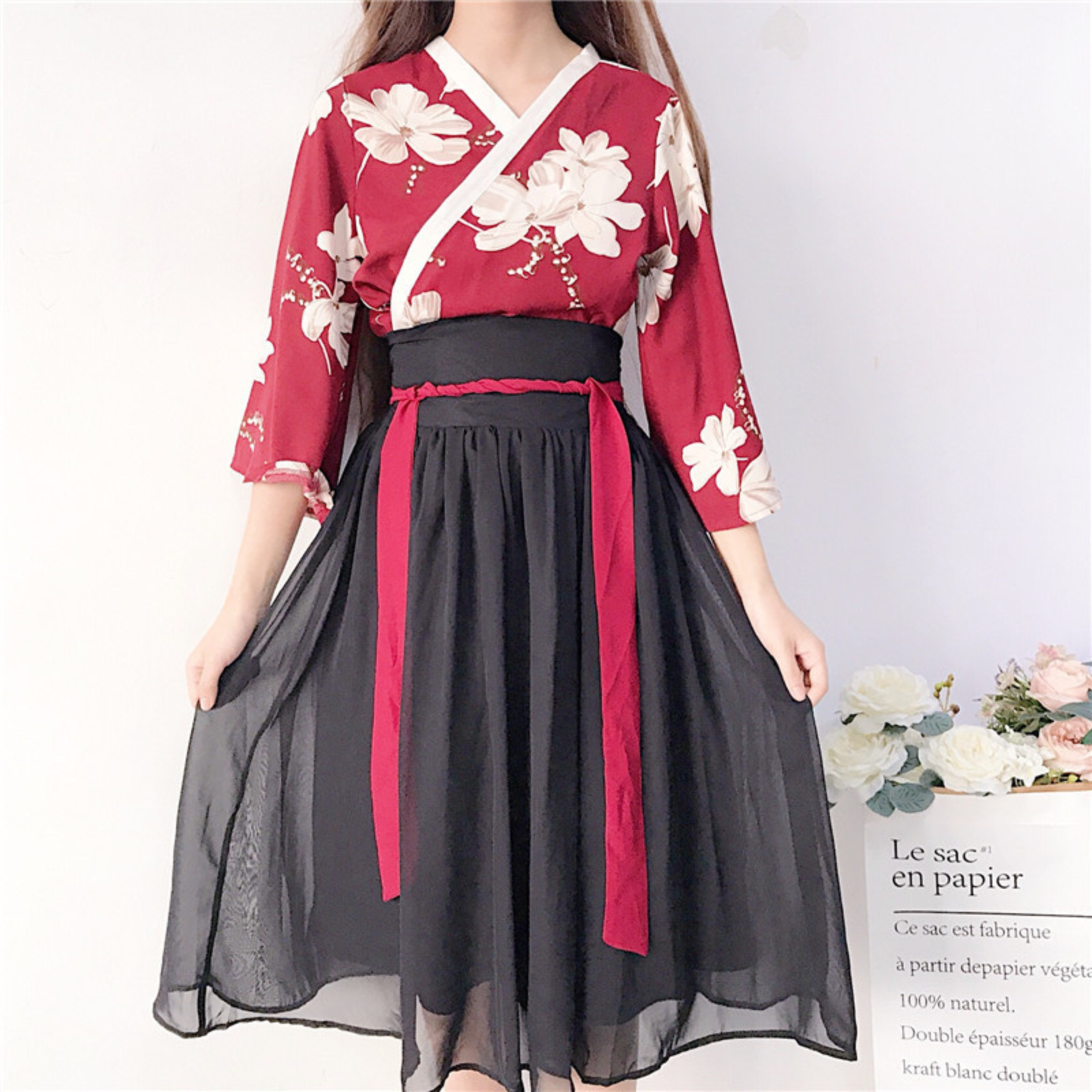 Robe Japonaise Femme - S