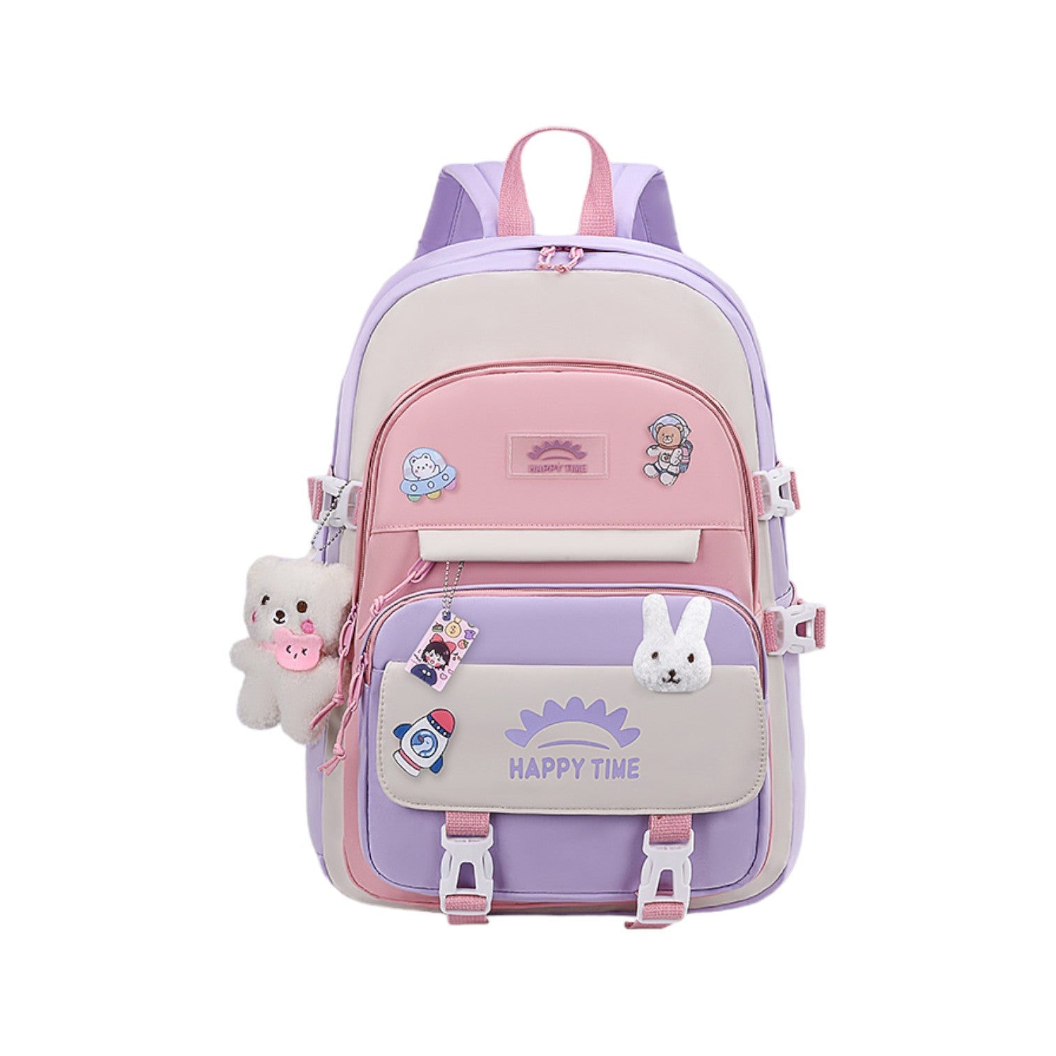 sac a dos ecolier japonais - Violet
