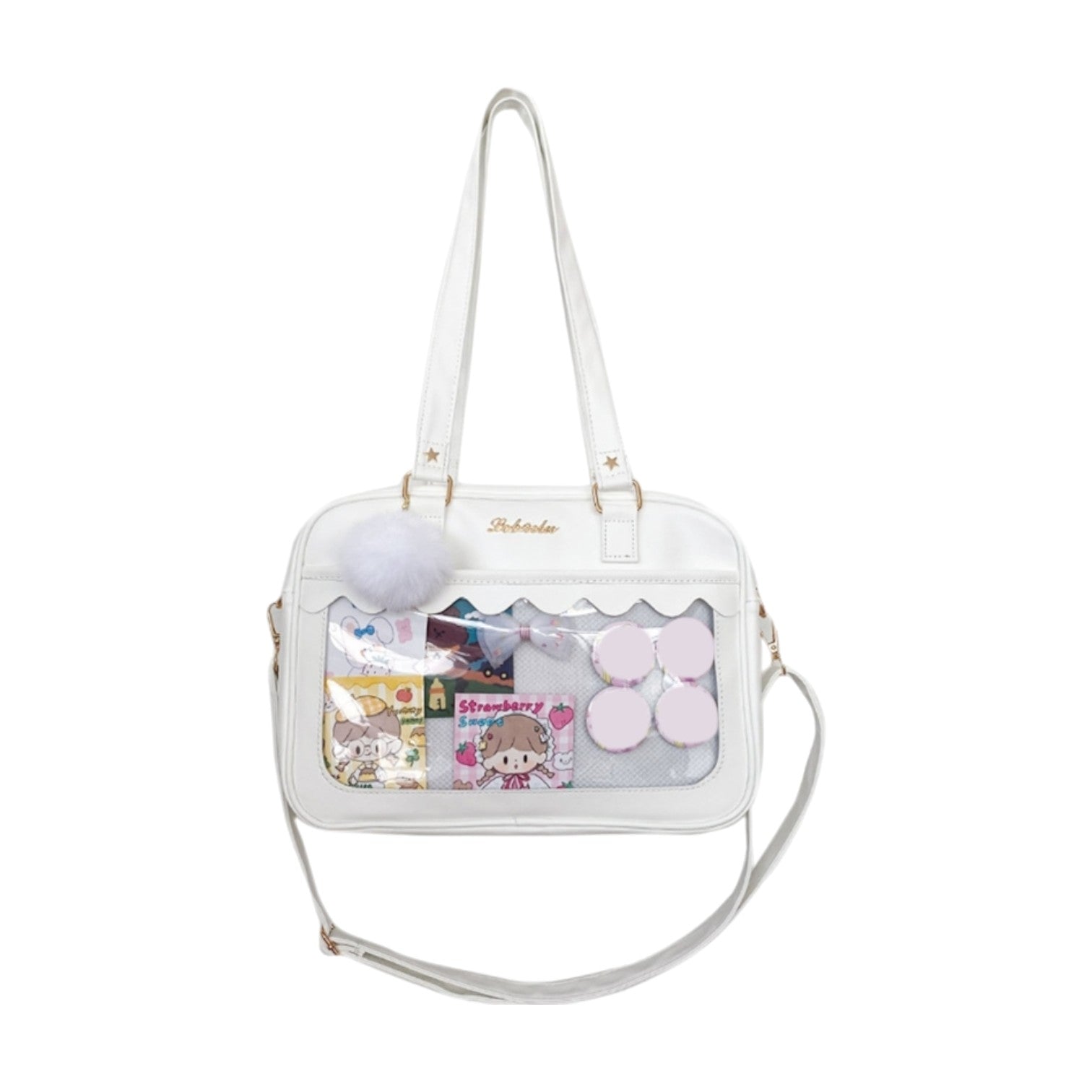 sac bandoulière japonais - Blanc