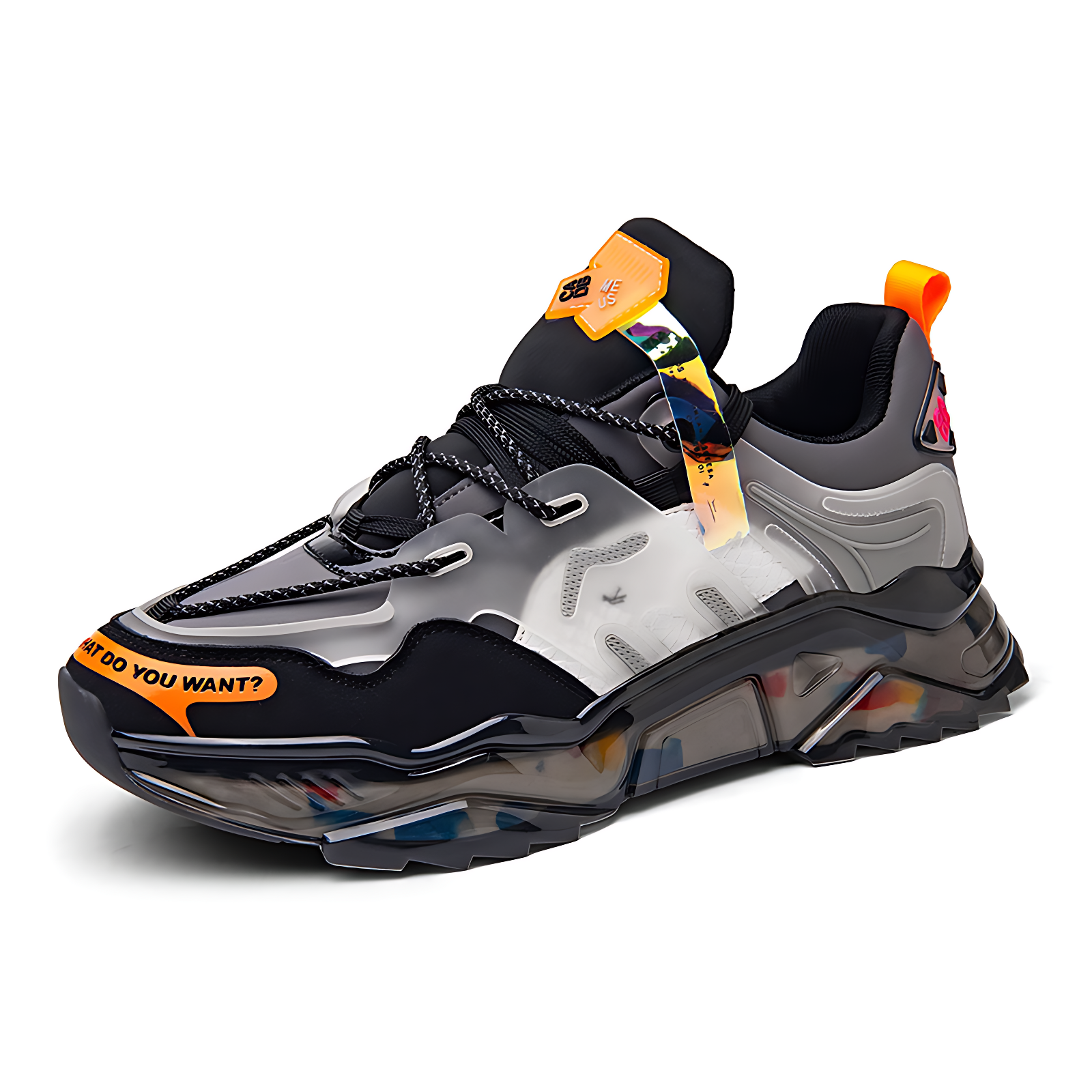 Sneakers Multicolor Pastel - Noir / 39
