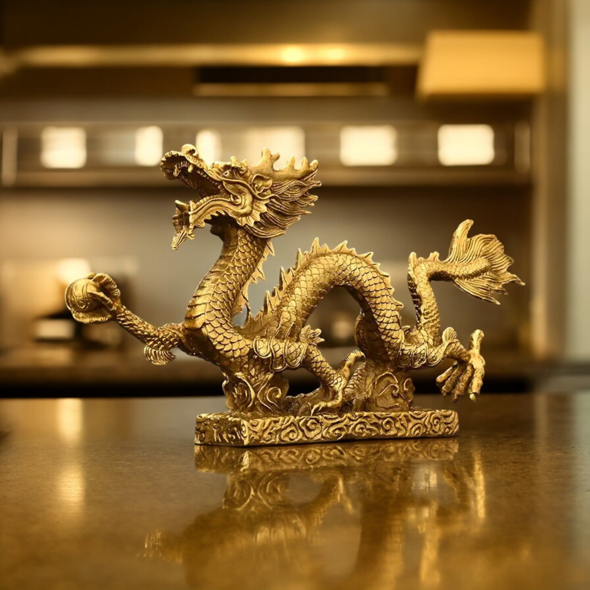 Statue dragon japonais