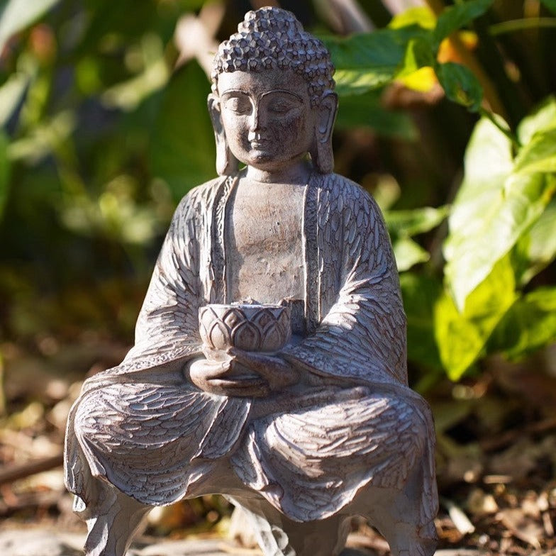 Statue jardin japonais