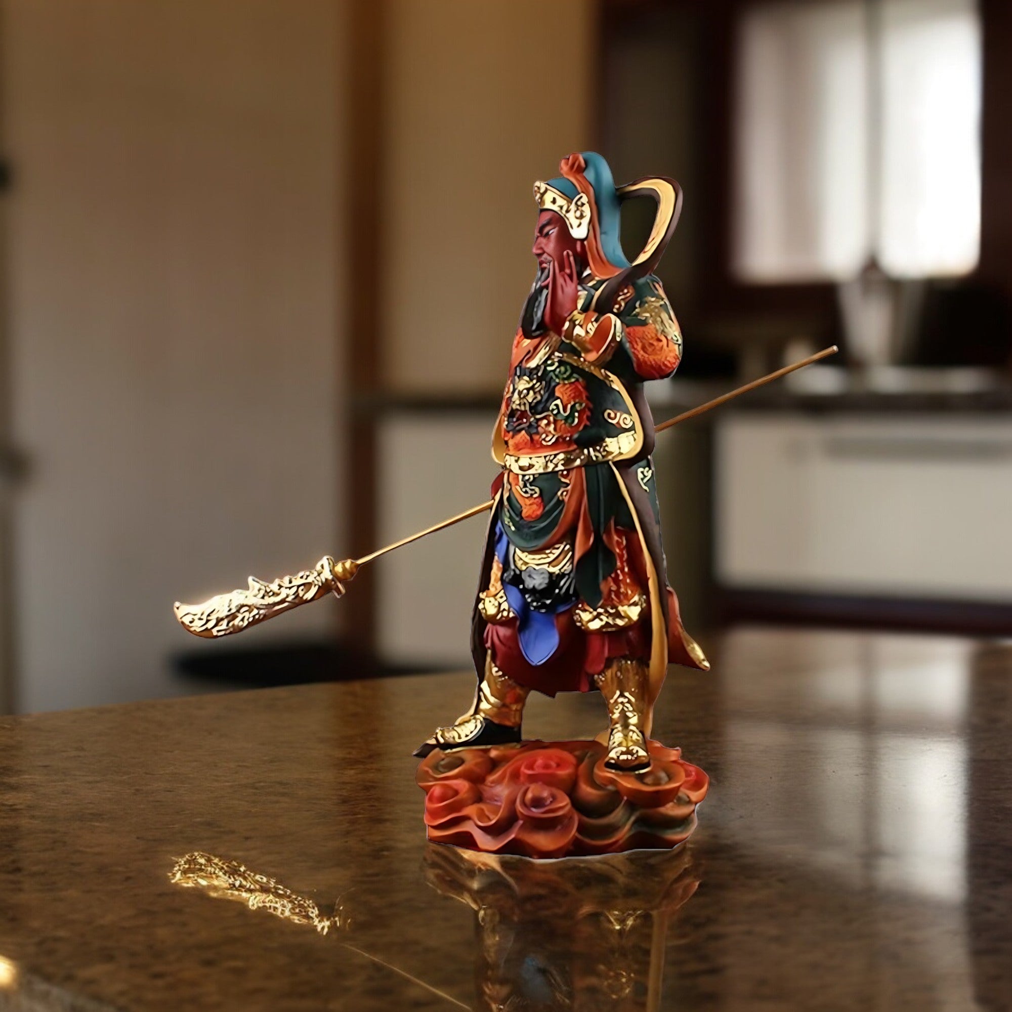 Statue samourai japonais