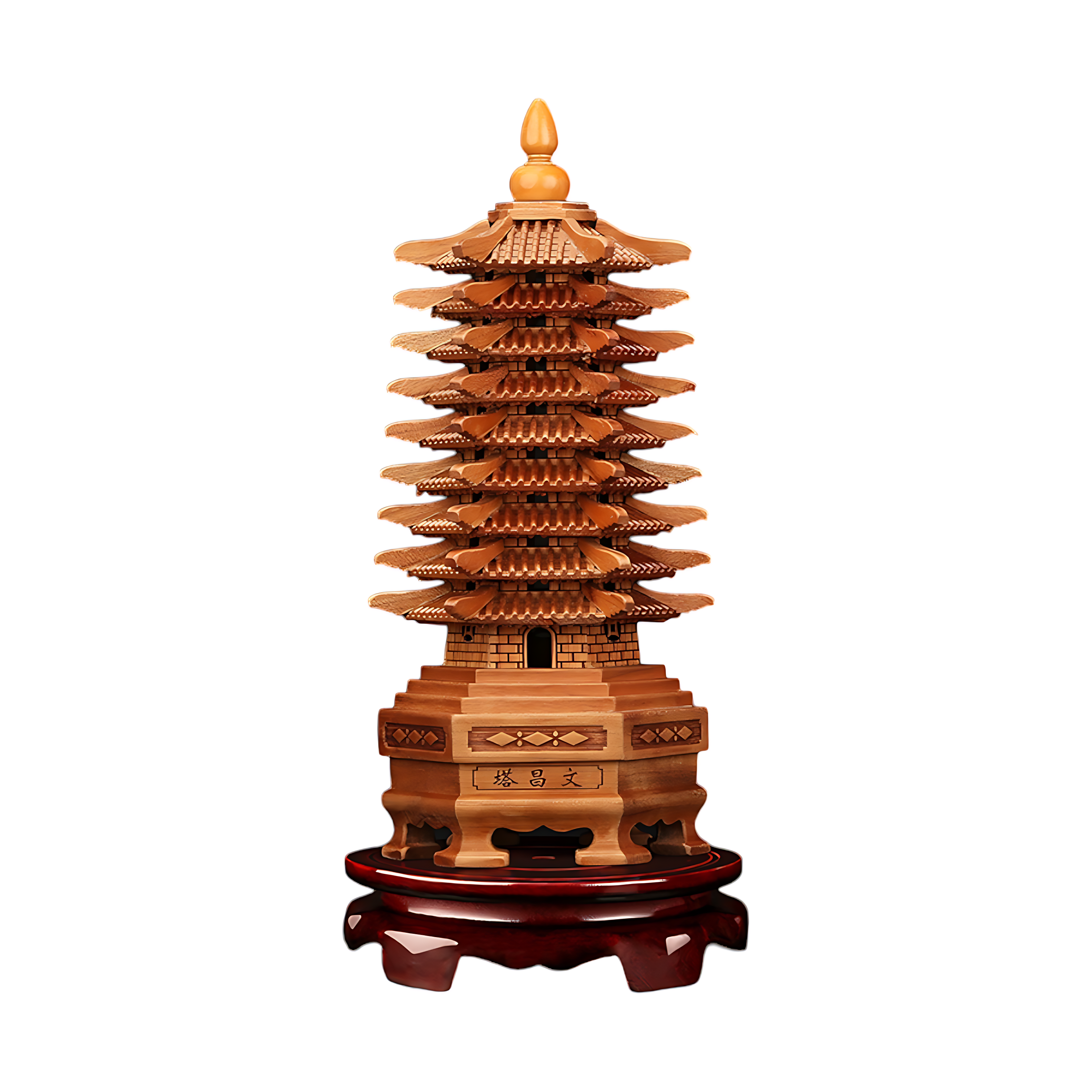 Statue temple japonais - 23cm