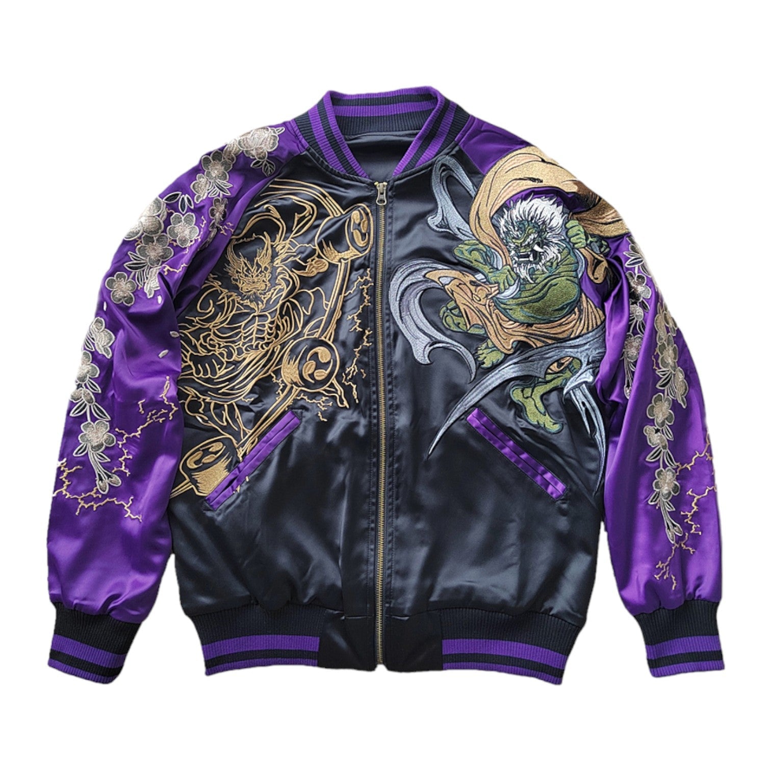 Sukajan Bomber Jacket ’Ryu Bushido’