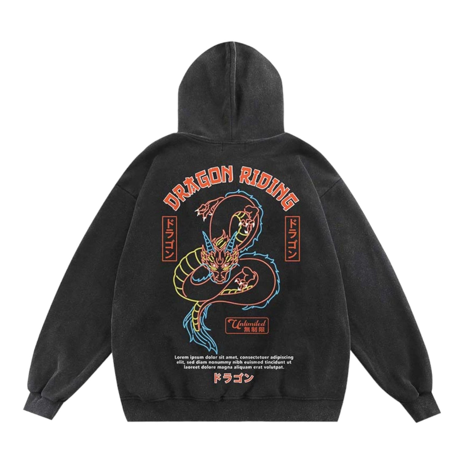 Sweat a Capuche Dragon ’Ryujin’ - S