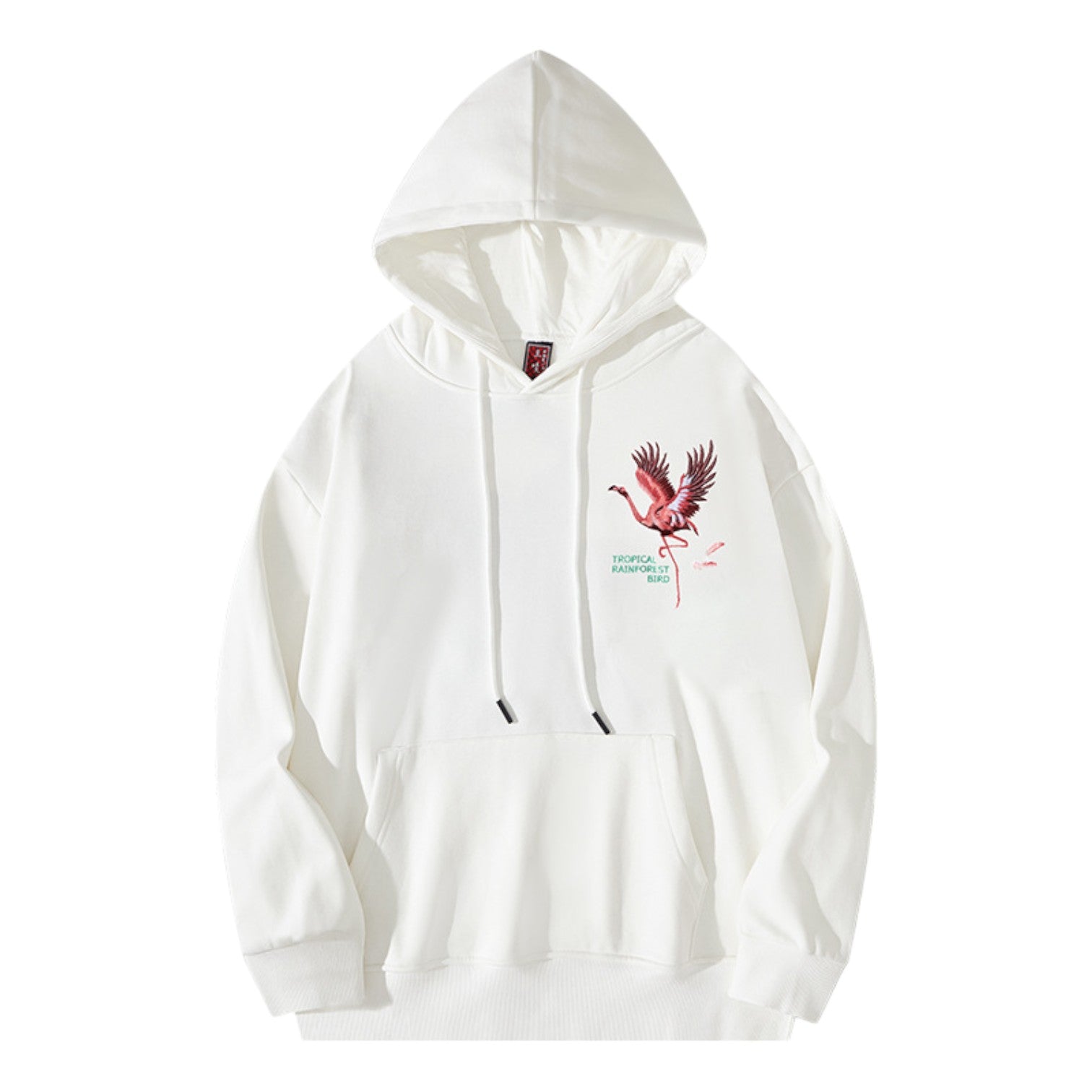 Sweat à Capuche Flamant Rose