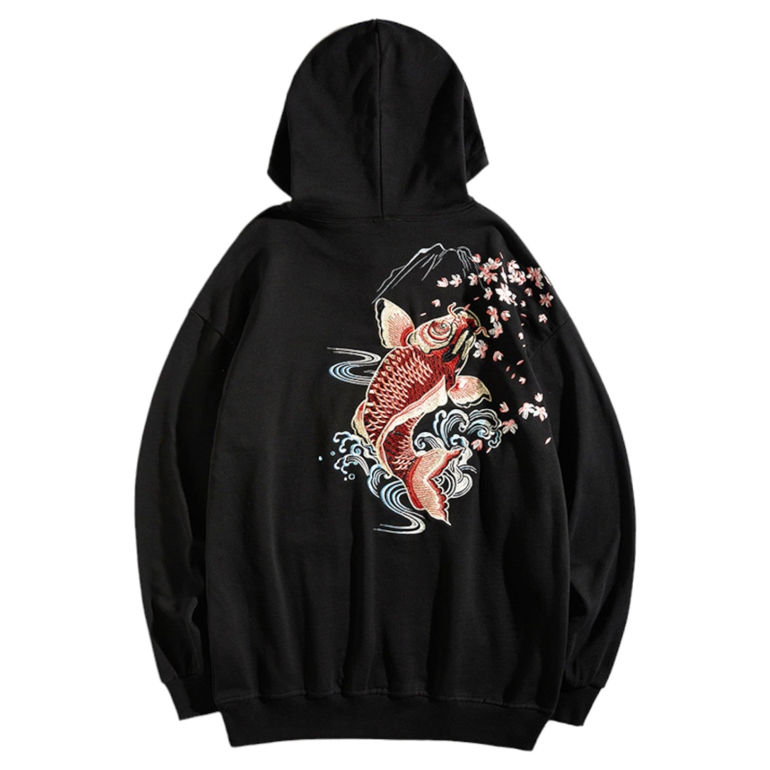 Sweat Carpe Koi ’Hamakodo’ - Noir / S