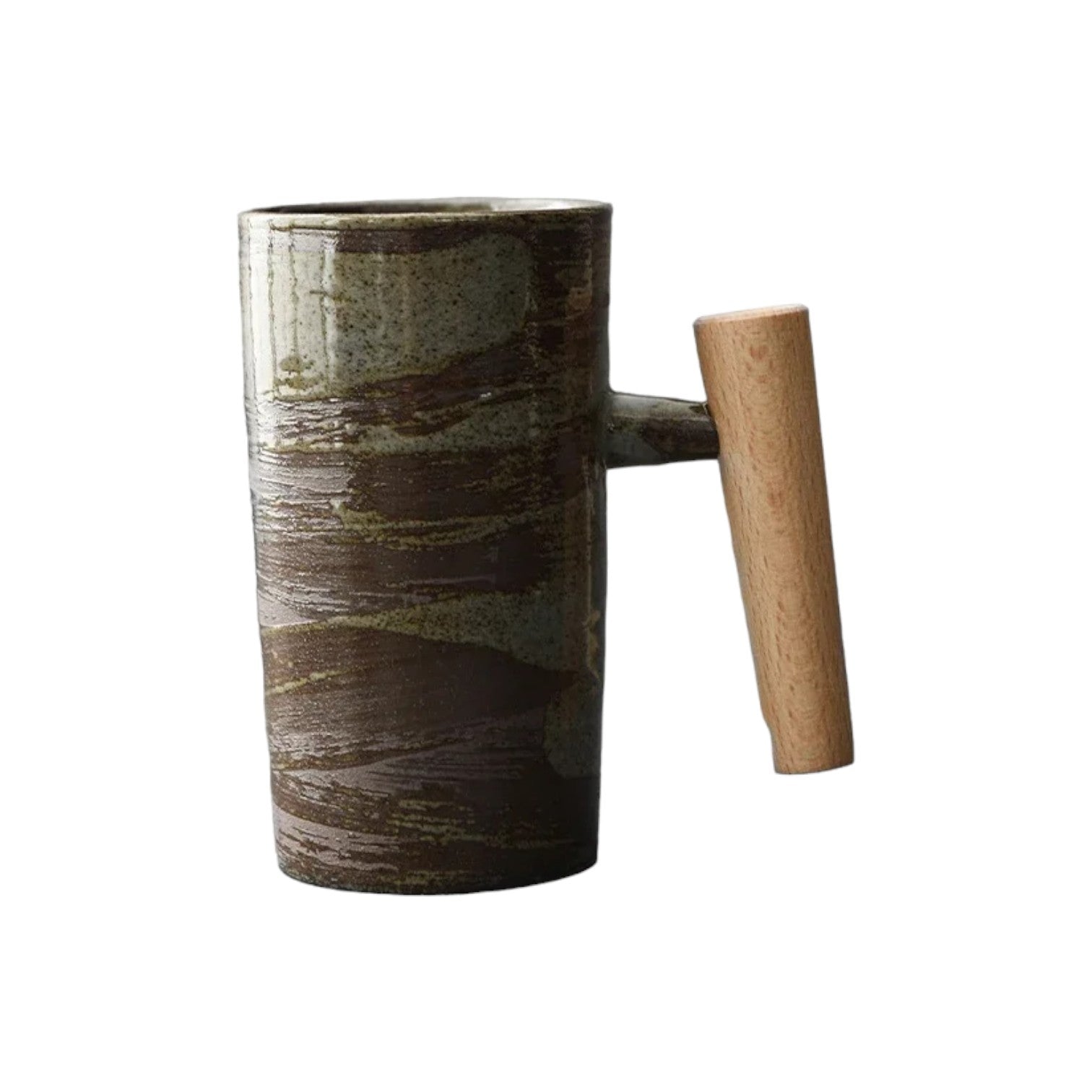 Tasse japonaise ancienne - Vert