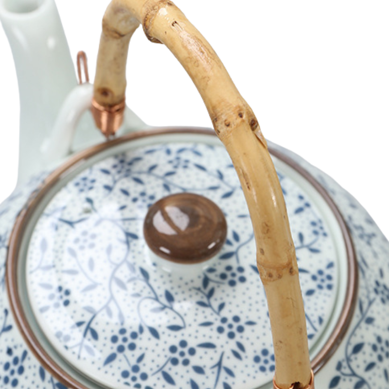 Théière Japonaise Céramique Bleu - Capacité: 1L