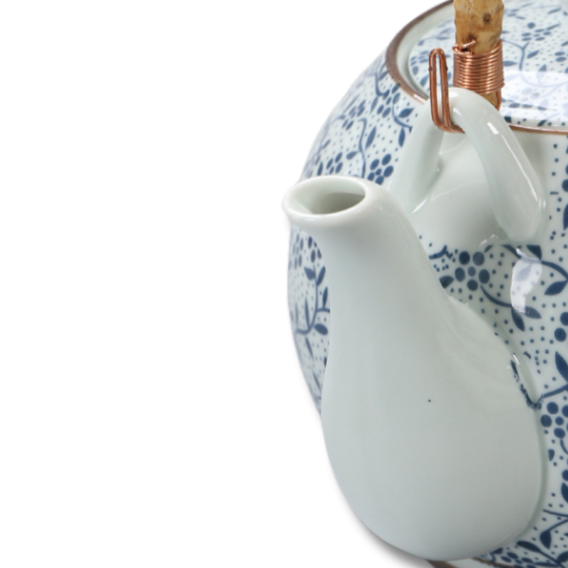 Théière Japonaise Céramique Bleu - Capacité: 1L