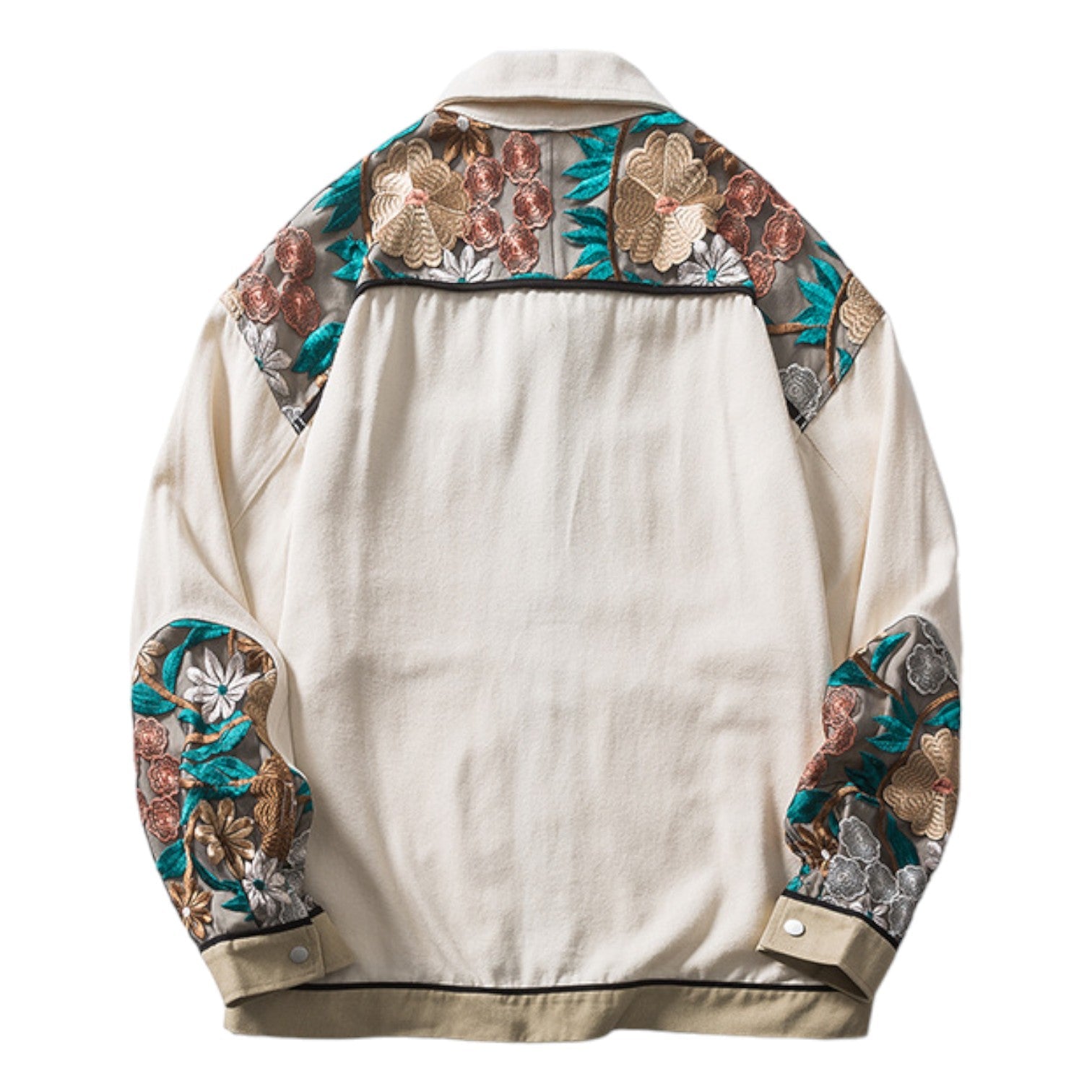 Veste Denim Patchwork